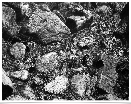 Stream
pencil on paper
40 x 30 cm